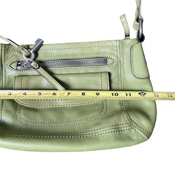Fossil lime green shoulder bag - Picture 3 of 13